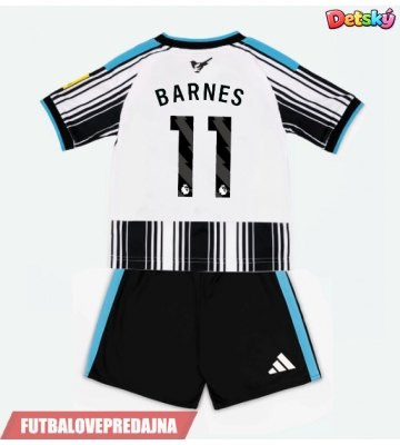 Lacne Dětský Futbalové dres Newcastle United Harvey Barnes #11 2026-27 Krátky Rukáv - Domáci (+ trenírky)